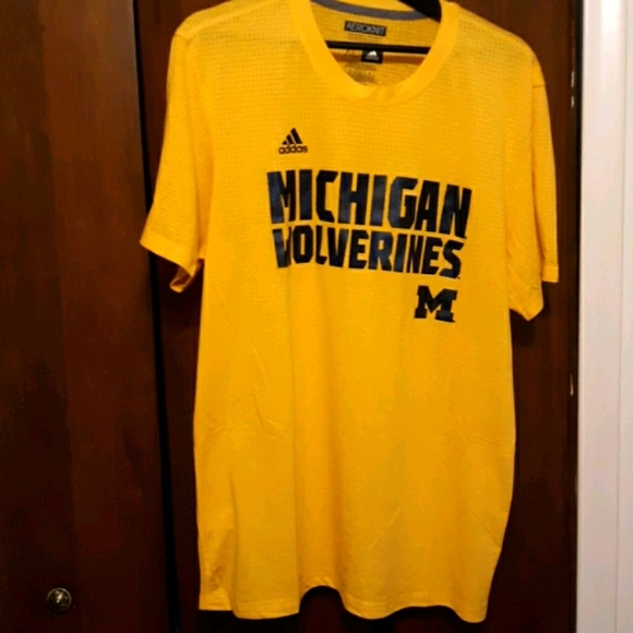 Michigan Wolverines Adidas shirt NWOT - Picture 2 of 8